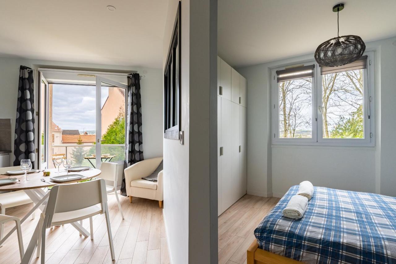 "Le Marmuzot" - Confort - Calme - Parking Free Apartment Dijon Bagian luar foto