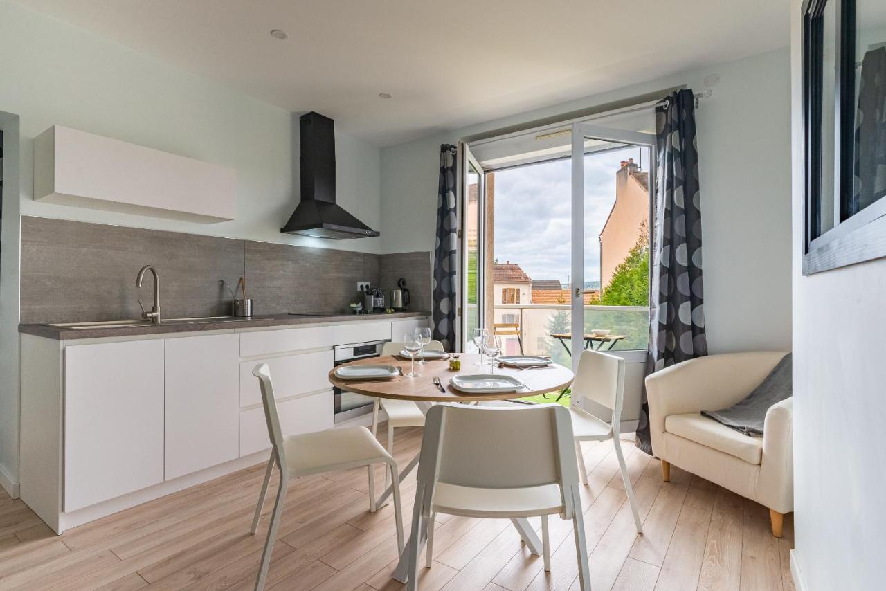"Le Marmuzot" - Confort - Calme - Parking Free Apartment Dijon Bagian luar foto